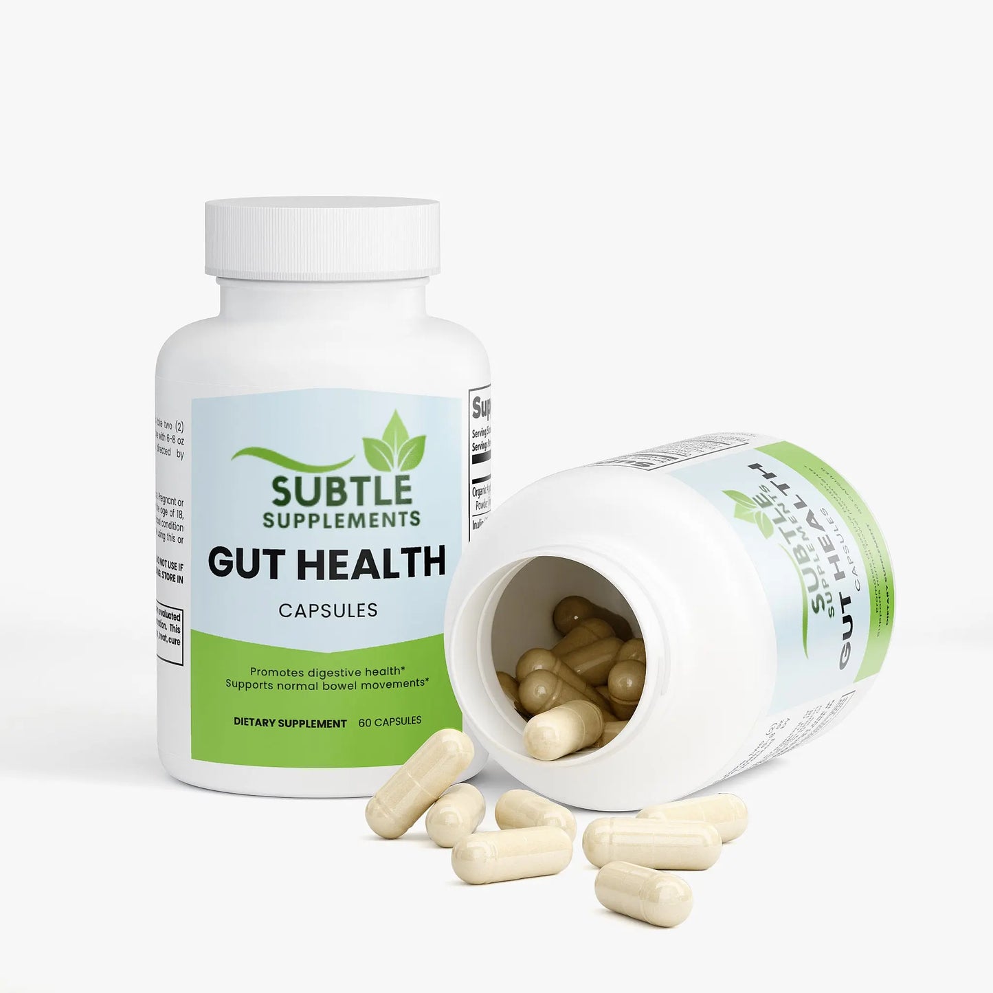 Gut Health 60 Capsules - Subtle Supplements