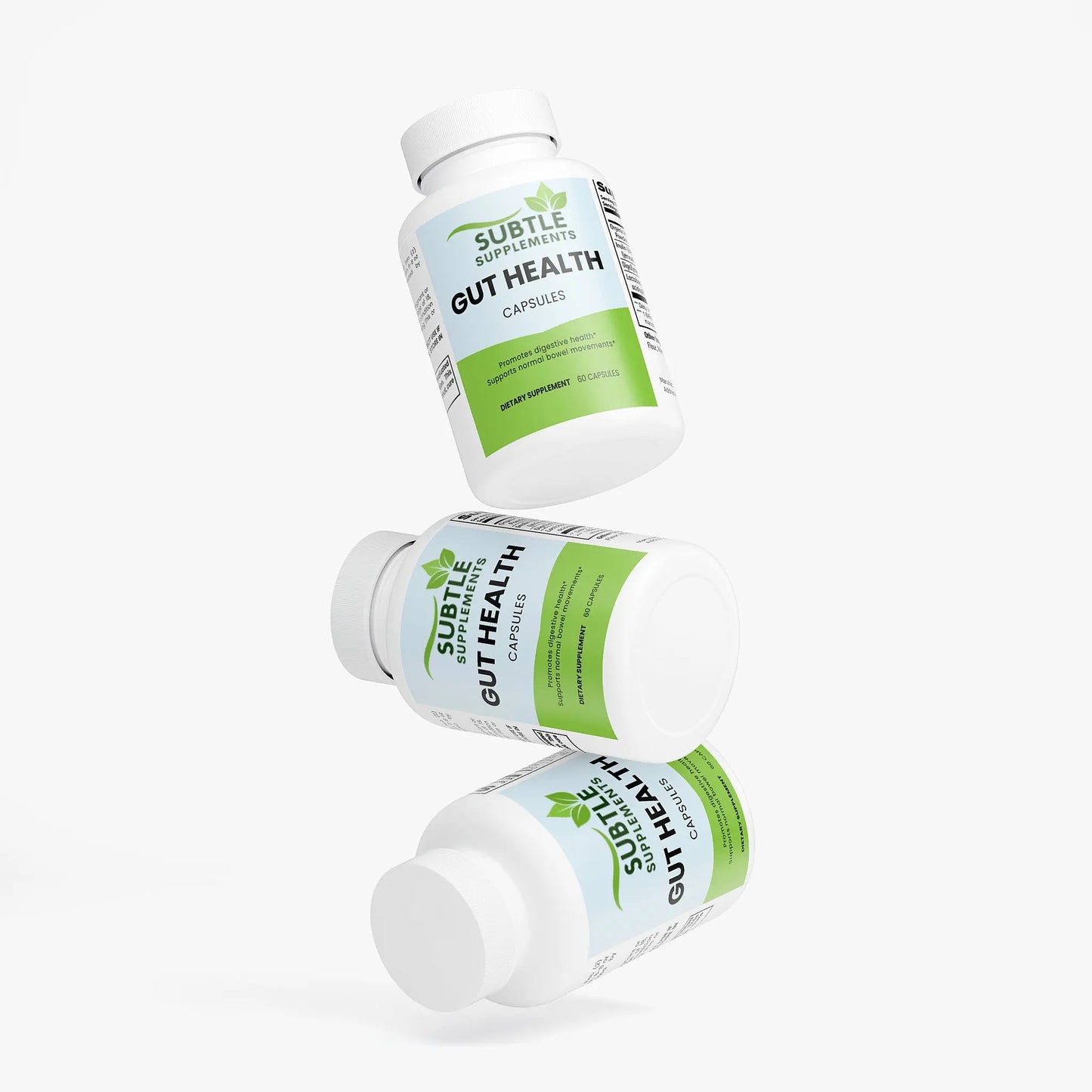 Gut Health 60 Capsules - Subtle Supplements