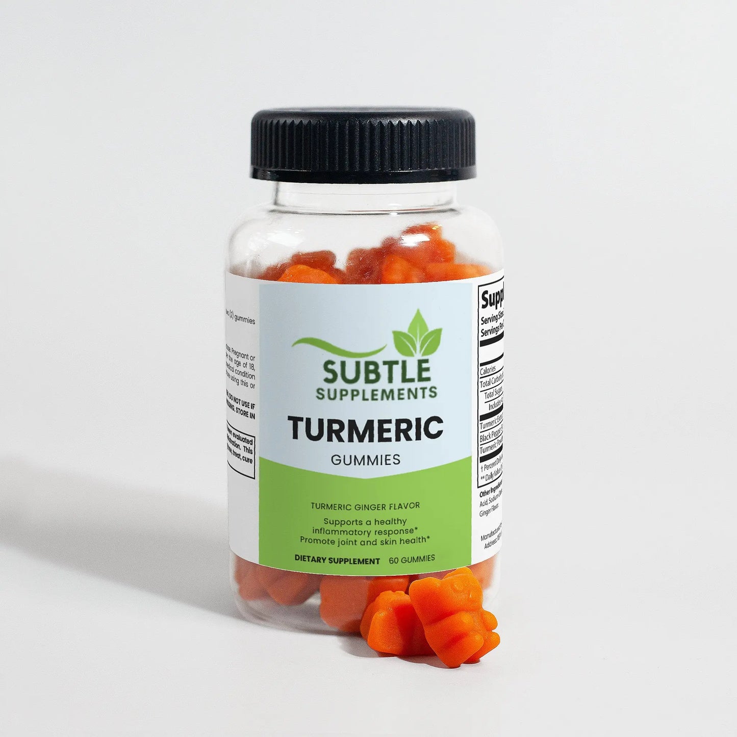 Turmeric Gummies - Subtle Supplements