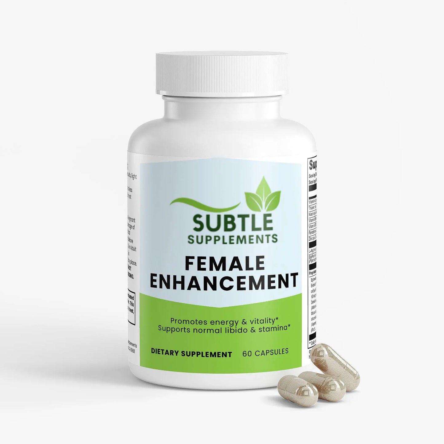 Female Enhancement 60 Capsules - Subtle Supplements