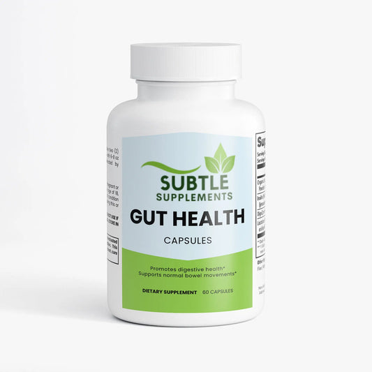 Gut Health 60 Capsules - Subtle Supplements