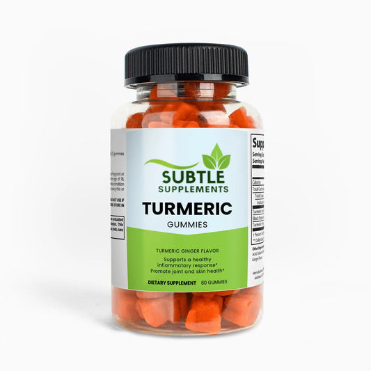 Turmeric Gummies - Subtle Supplements