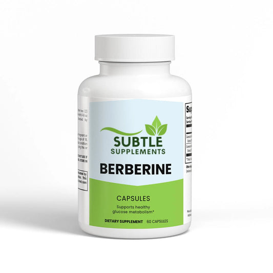 Berberine 790mg 60 Capsules - Subtle Supplements